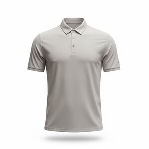 New Men's Thomas Adams Classic Gray Polo Golf Shirt Size Medium (KB1)